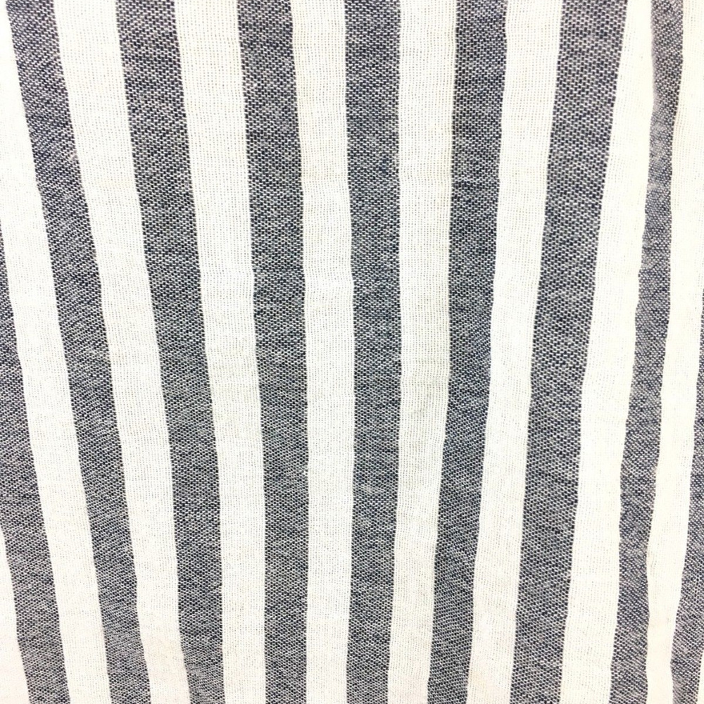 4/25 Lucky Brand Womens Knit Top Henley Striped - Picture 6 of 8